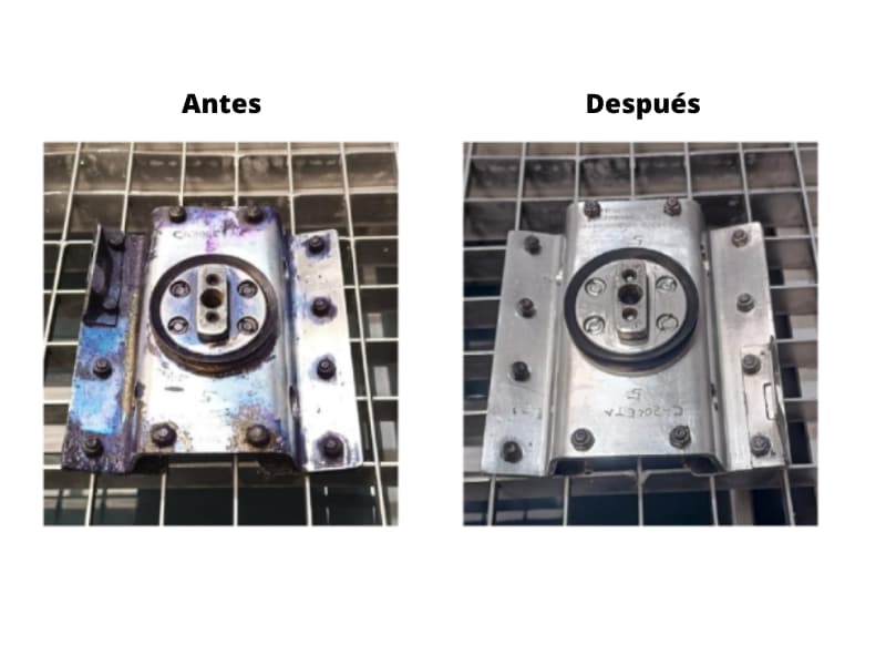 limpieza de cuchillas de imprenta por ultrasonidos
